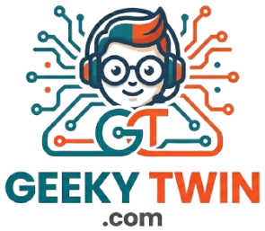 Geekytwin logo